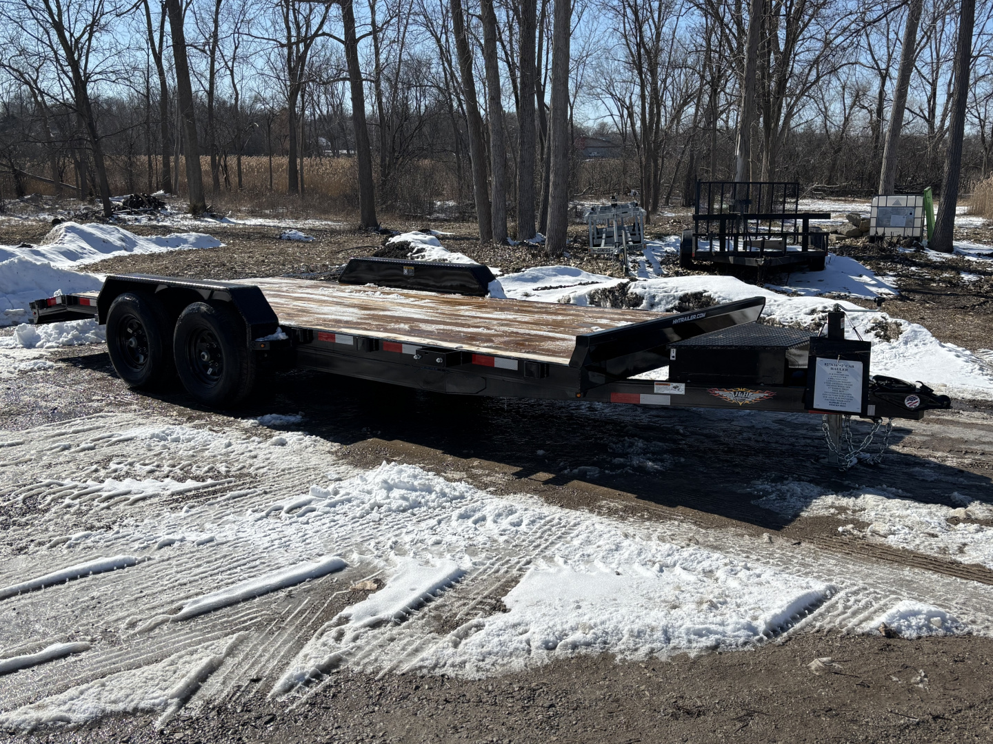 New 2025 H&H HCH8218BP-100 Car Hauler (16+2)