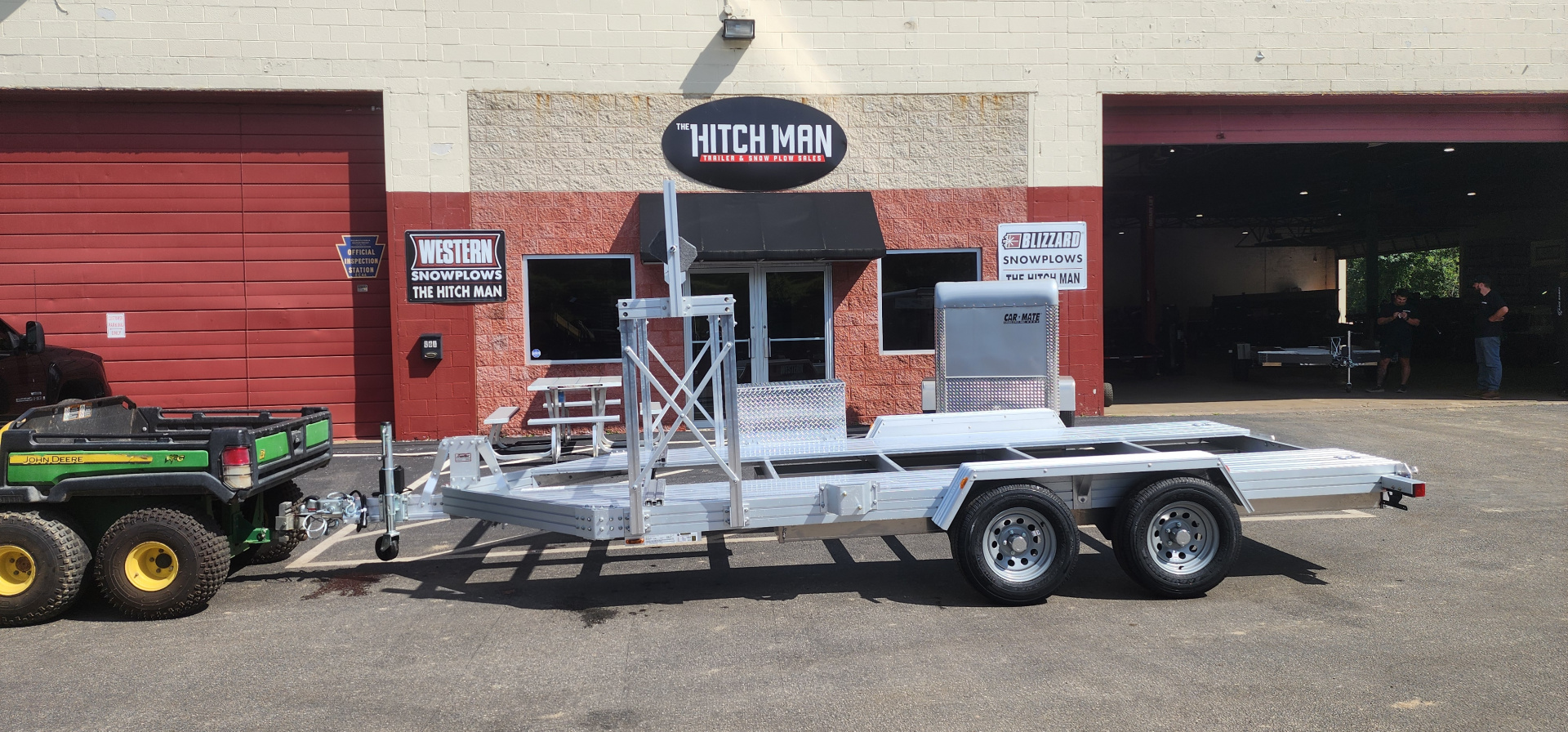 New 7 x 14'-2" Trailex CT-8455EB "HYPERCAR" Car / Racing Trailer 7k **84" between fenders