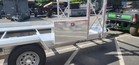 New 7 x 14'-2" Trailex CT-8455EB "HYPERCAR" Car / Racing Trailer 7k **84" between fenders