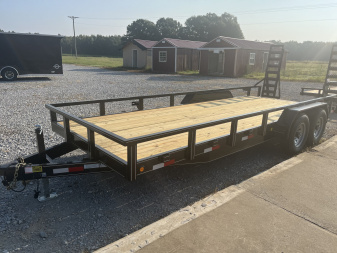 New 2025 Trailblazer 82X20 EQUIPMENT UTILITY 14K W/STAND UP RAMPS