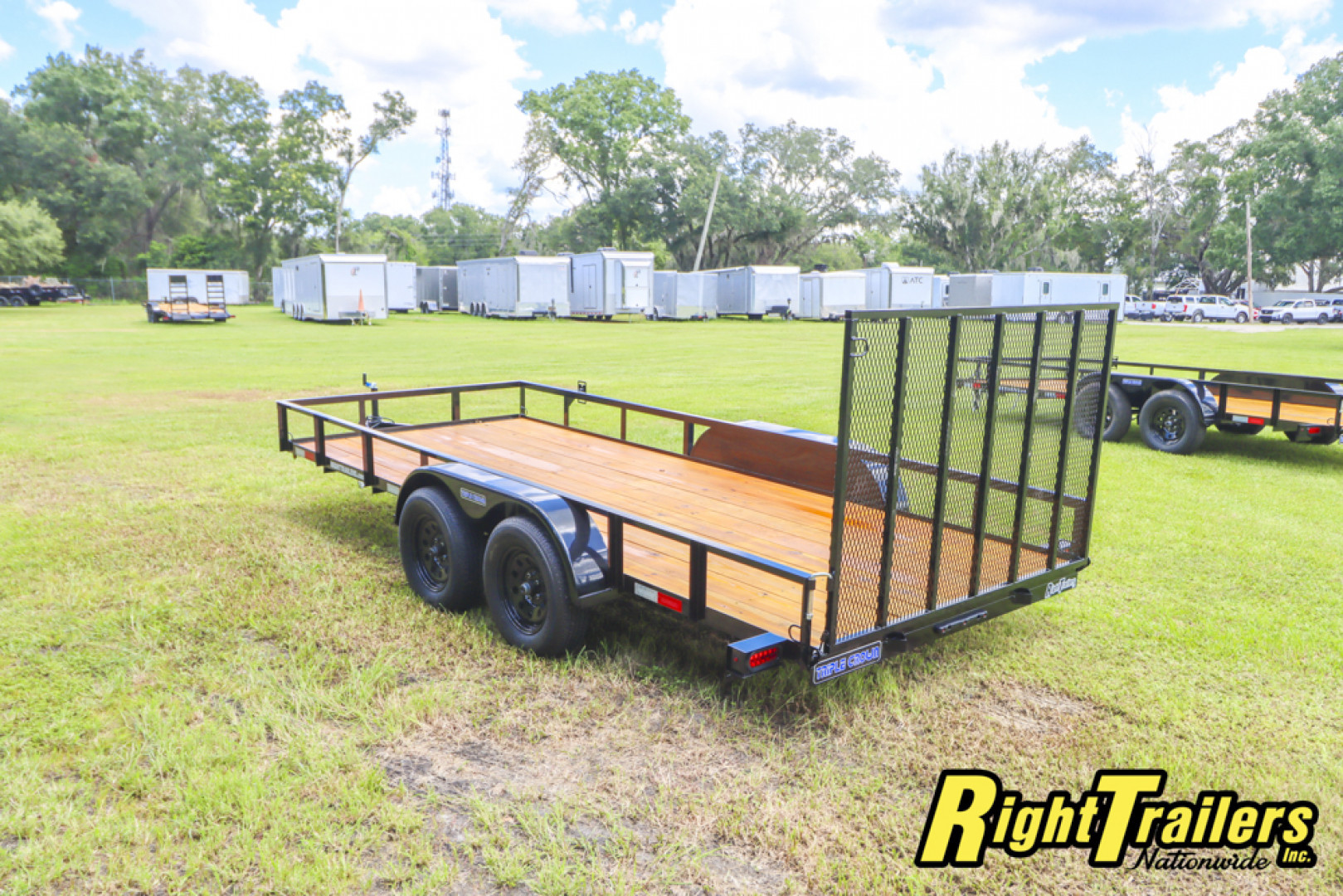 New 2025 6X16 Triple Crown Utility Trailer