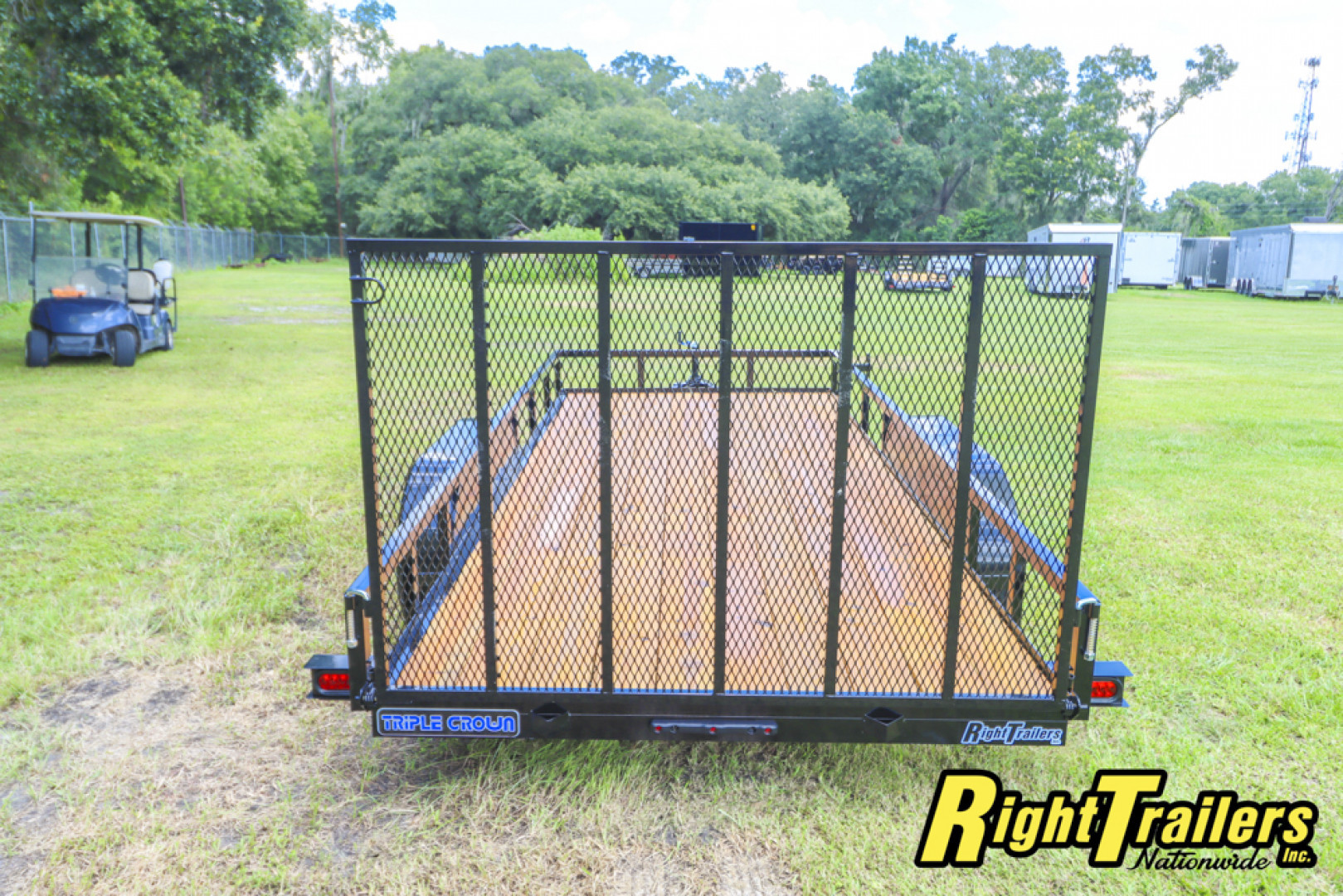 New 2025 6X16 Triple Crown Utility Trailer