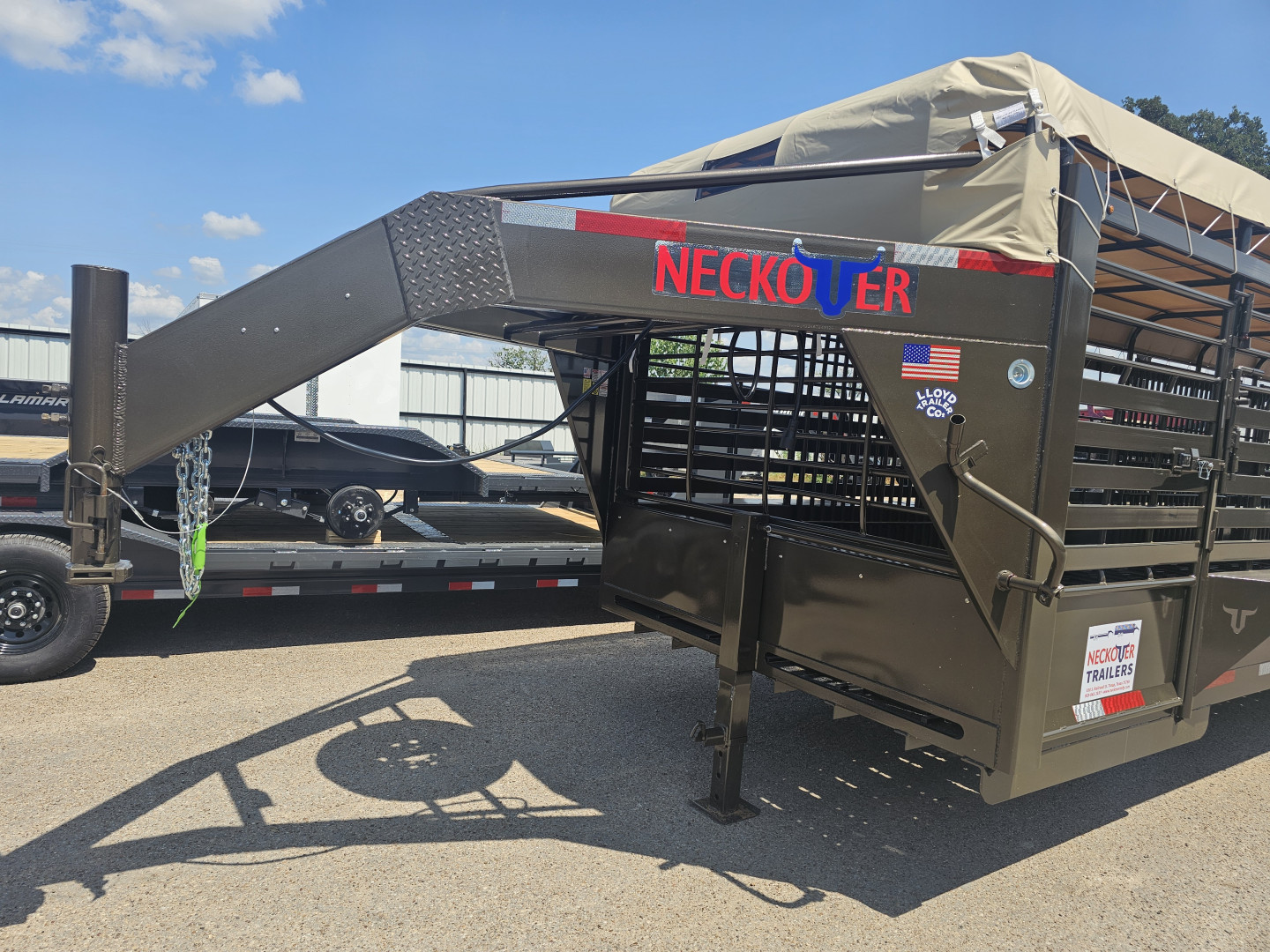 New 2025 Neckover 32'X6'8" Stock / Stock Combo Trailer