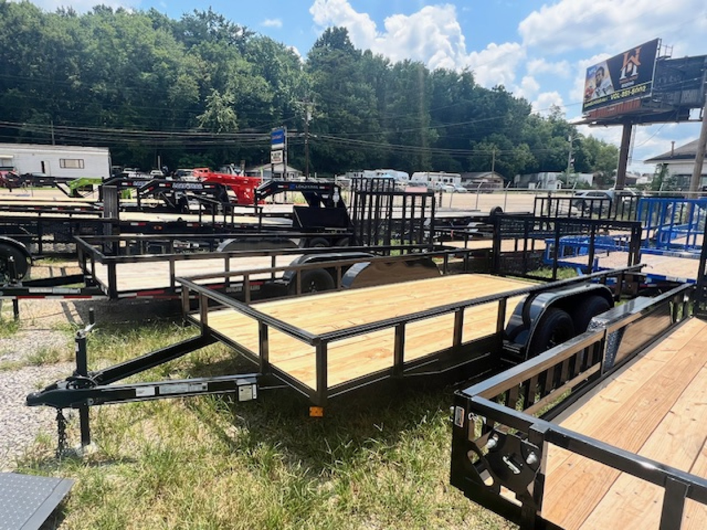 New 2026 Outlaw Trailers 7x16 7k Utility Trailer