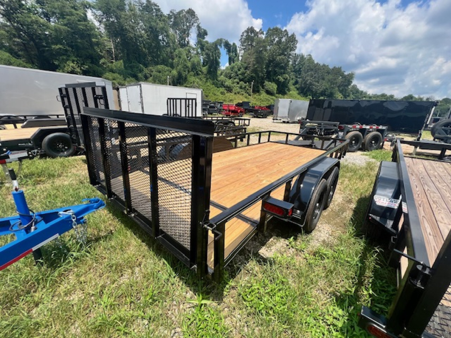 New 2026 Outlaw Trailers 7x16 7k Utility Trailer