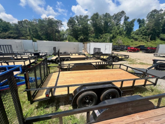 New 2026 Outlaw Trailers 7x16 7k Utility Trailer