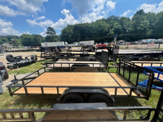 New 2026 Outlaw Trailers 7x16 7k Utility Trailer