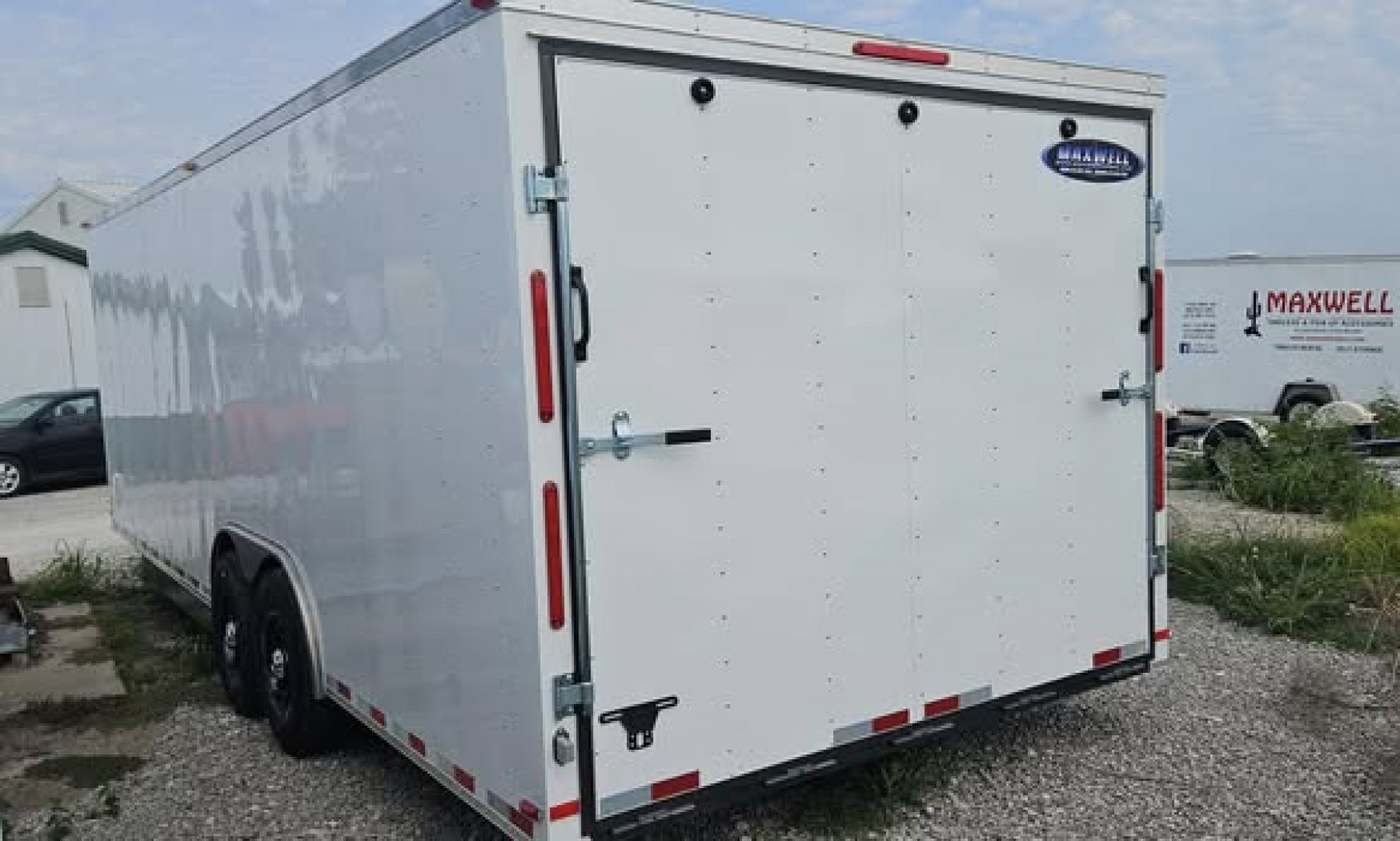 New 2025 Maxwell 24' HD Commercial Cargo / Enclosed Trailer