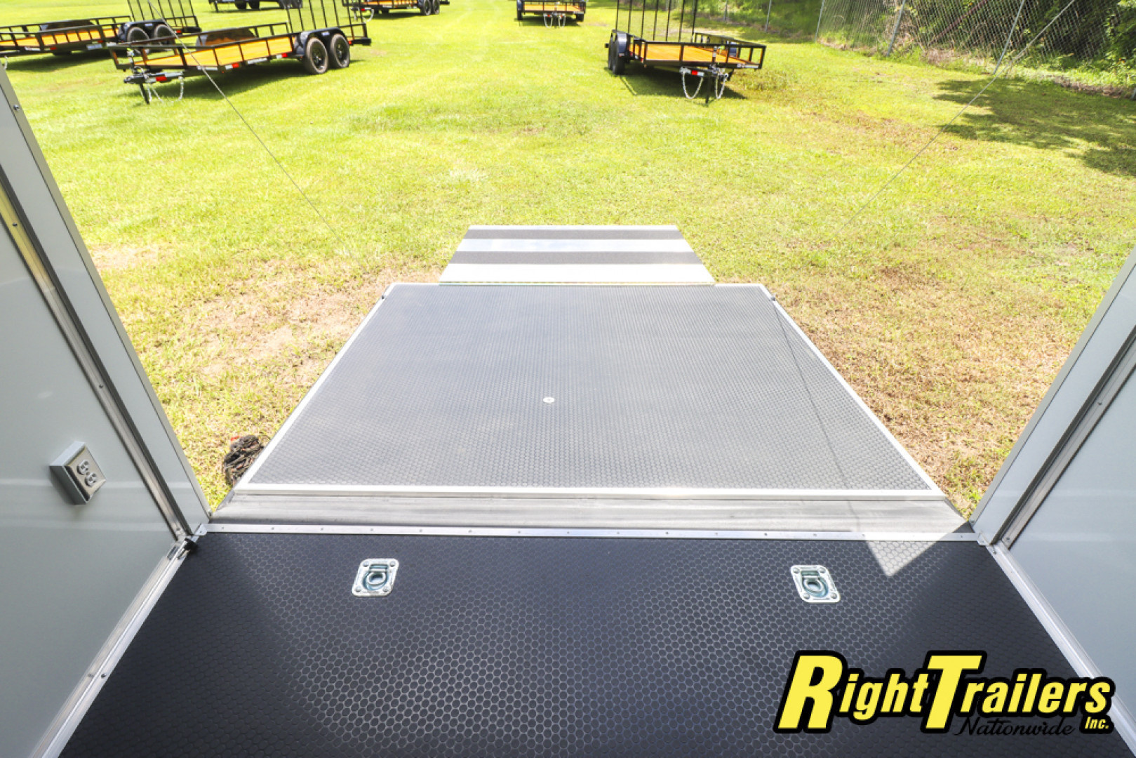 Used 2024 8.5X28 Bravo Racing Trailer