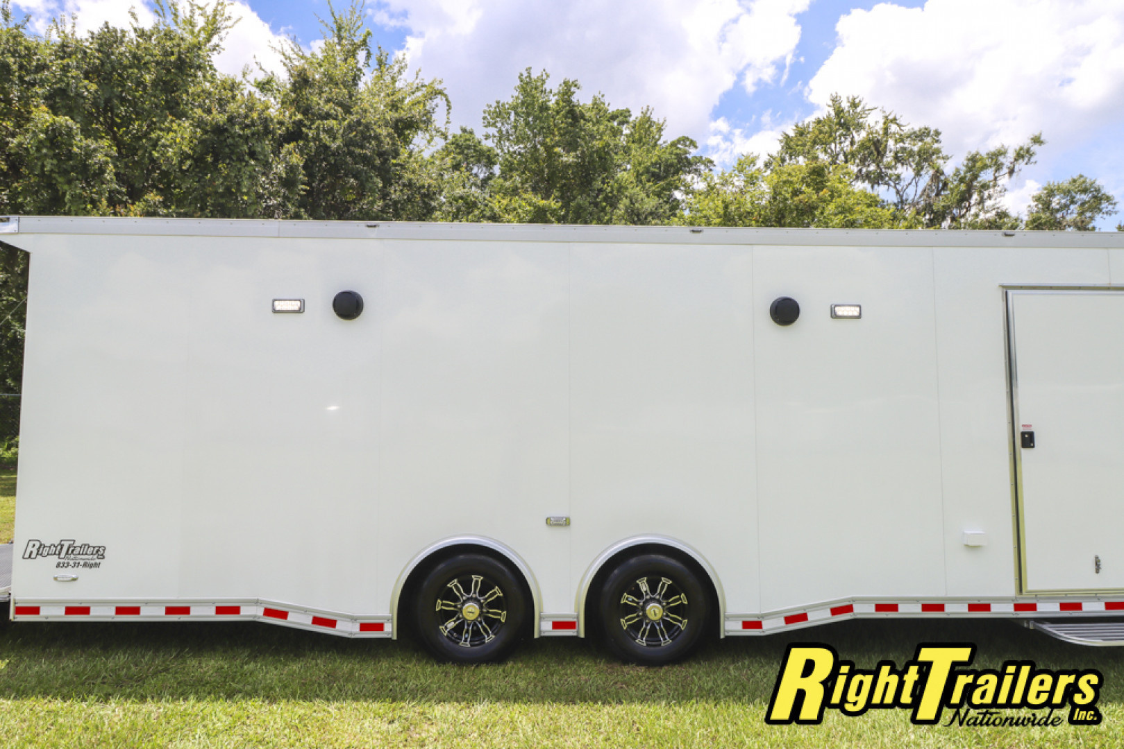 Used 2024 8.5X28 Bravo Racing Trailer