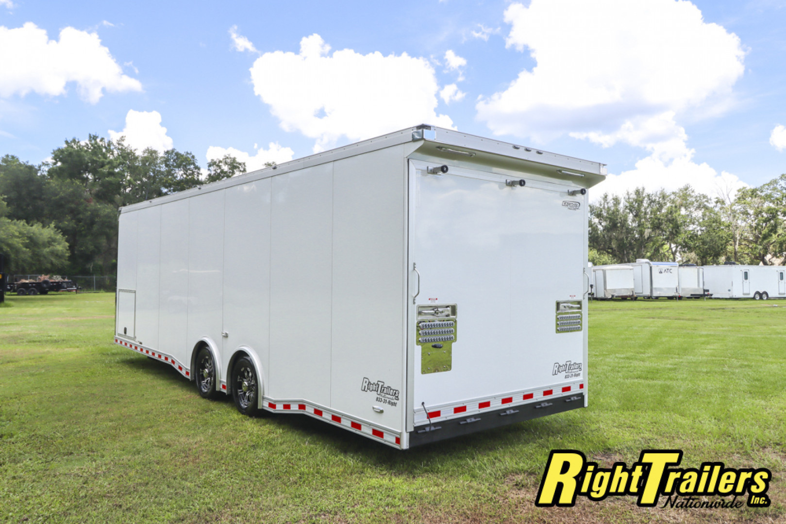 Used 2024 8.5X28 Bravo Racing Trailer