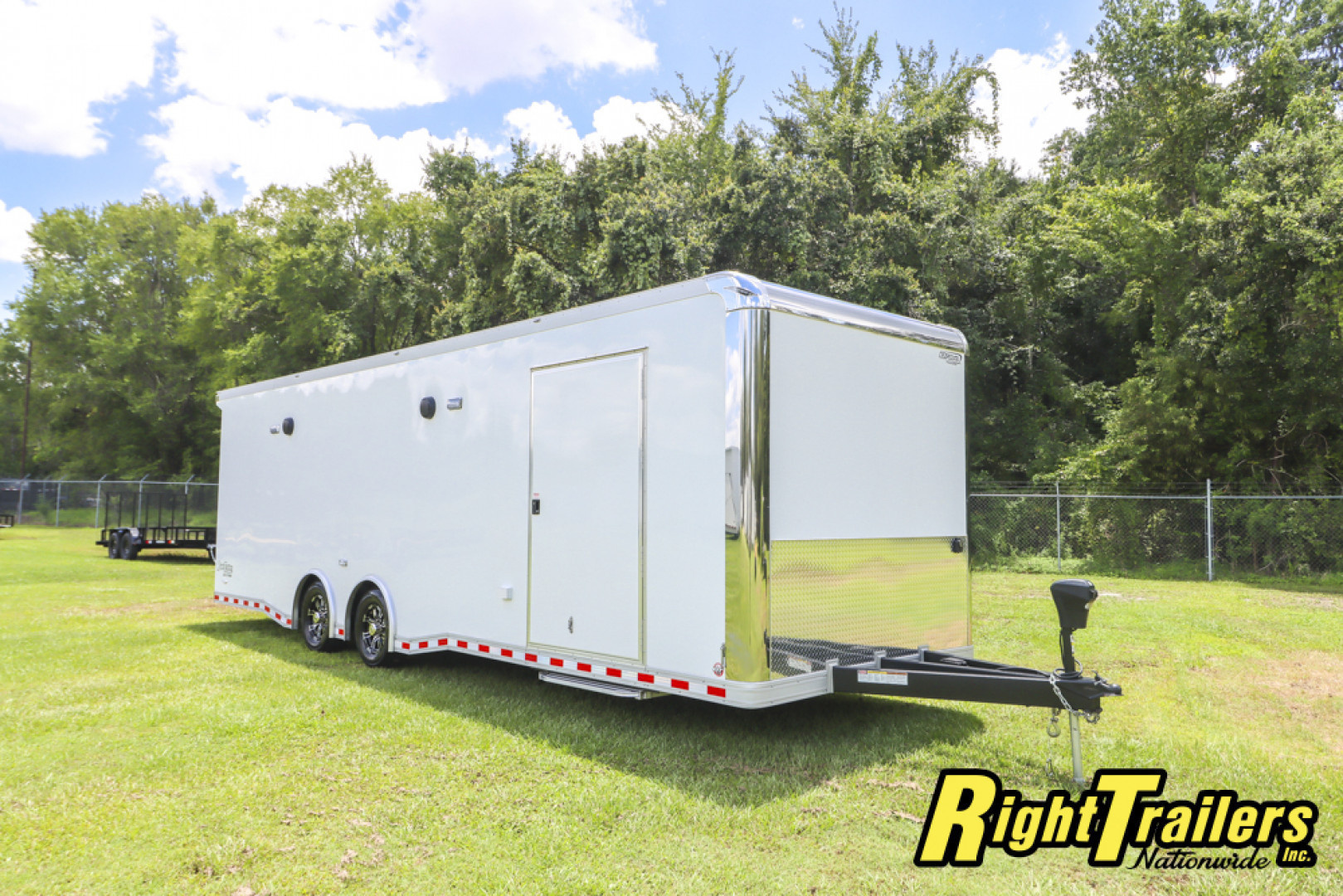 Used 2024 8.5X28 Bravo Racing Trailer