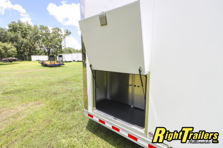 Used 2024 8.5X28 Bravo Racing Trailer