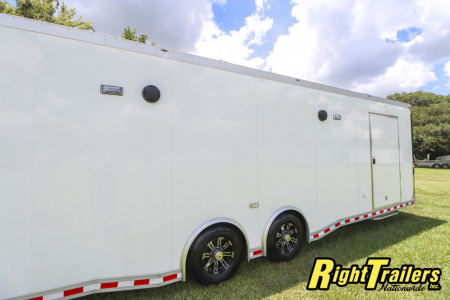 Used 2024 8.5X28 Bravo Racing Trailer