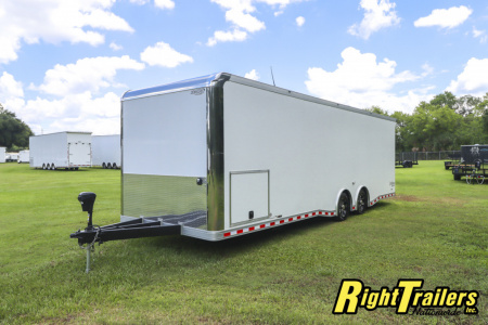 Used 2024 8.5X28 Bravo Racing Trailer