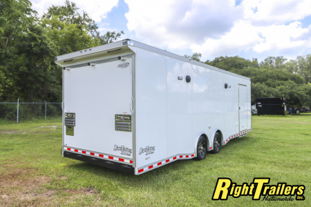 Used 2024 8.5X28 Bravo Racing Trailer