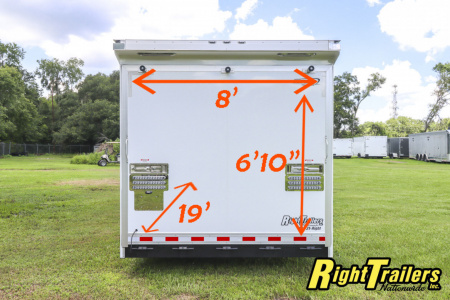 Used 2024 8.5X28 Bravo Racing Trailer