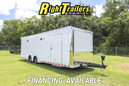 Used 2024 8.5X28 Bravo Racing Trailer