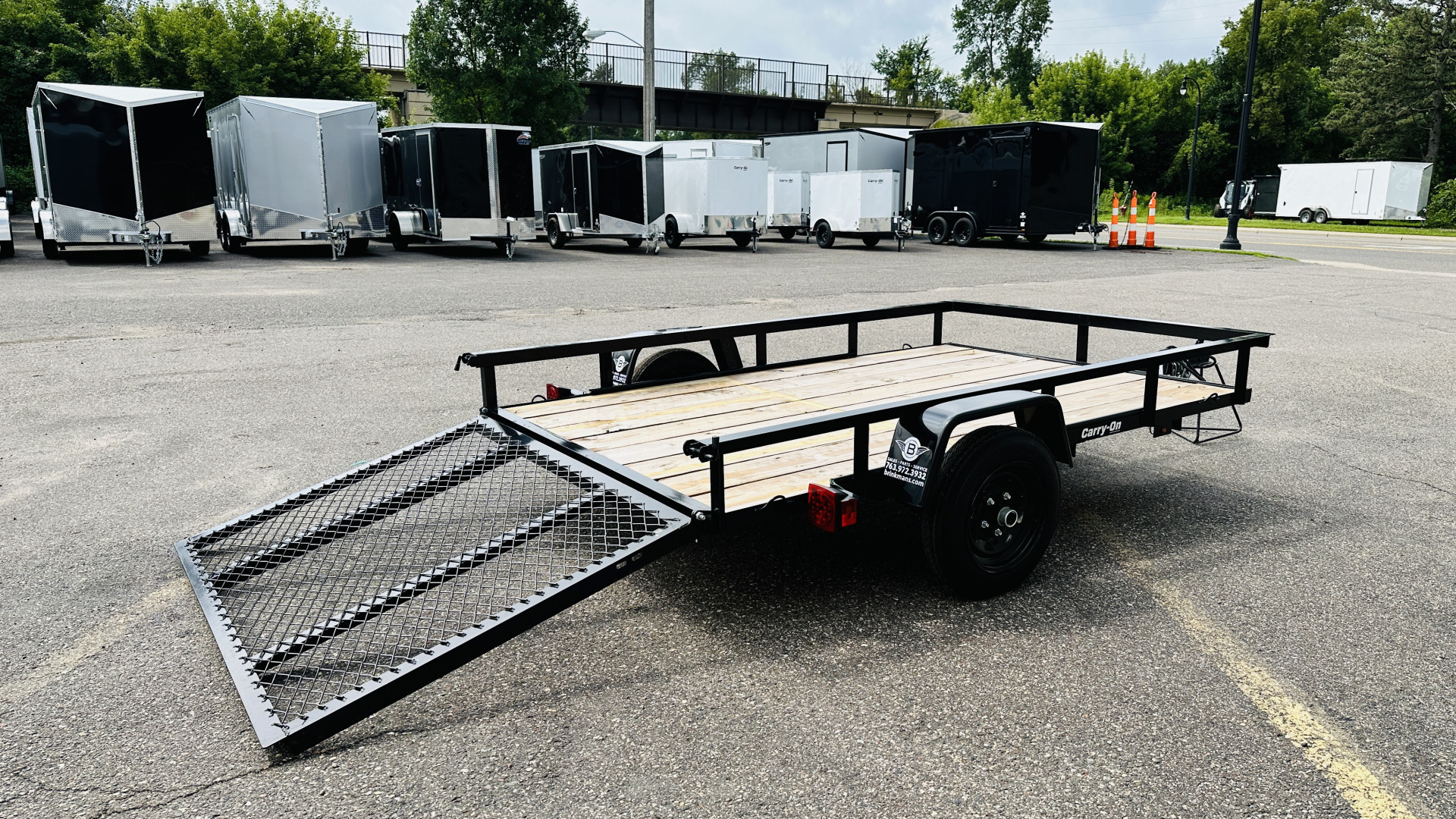 New 2025 Carry-On 5X8 Utility Trailer