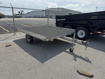 Used 2011 Triton Trailers 8810 ATV Flatbed Trailer