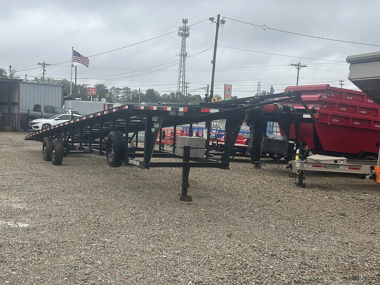 Used 2023 Buckeye 12k Car Hauler Wedge Equipment Trailer for sale in ...
