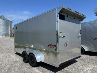 New 2026 Homesteader Trailer 7 x 16 Tandem Axle OHV Pkg Cargo / Enclosed Trailer