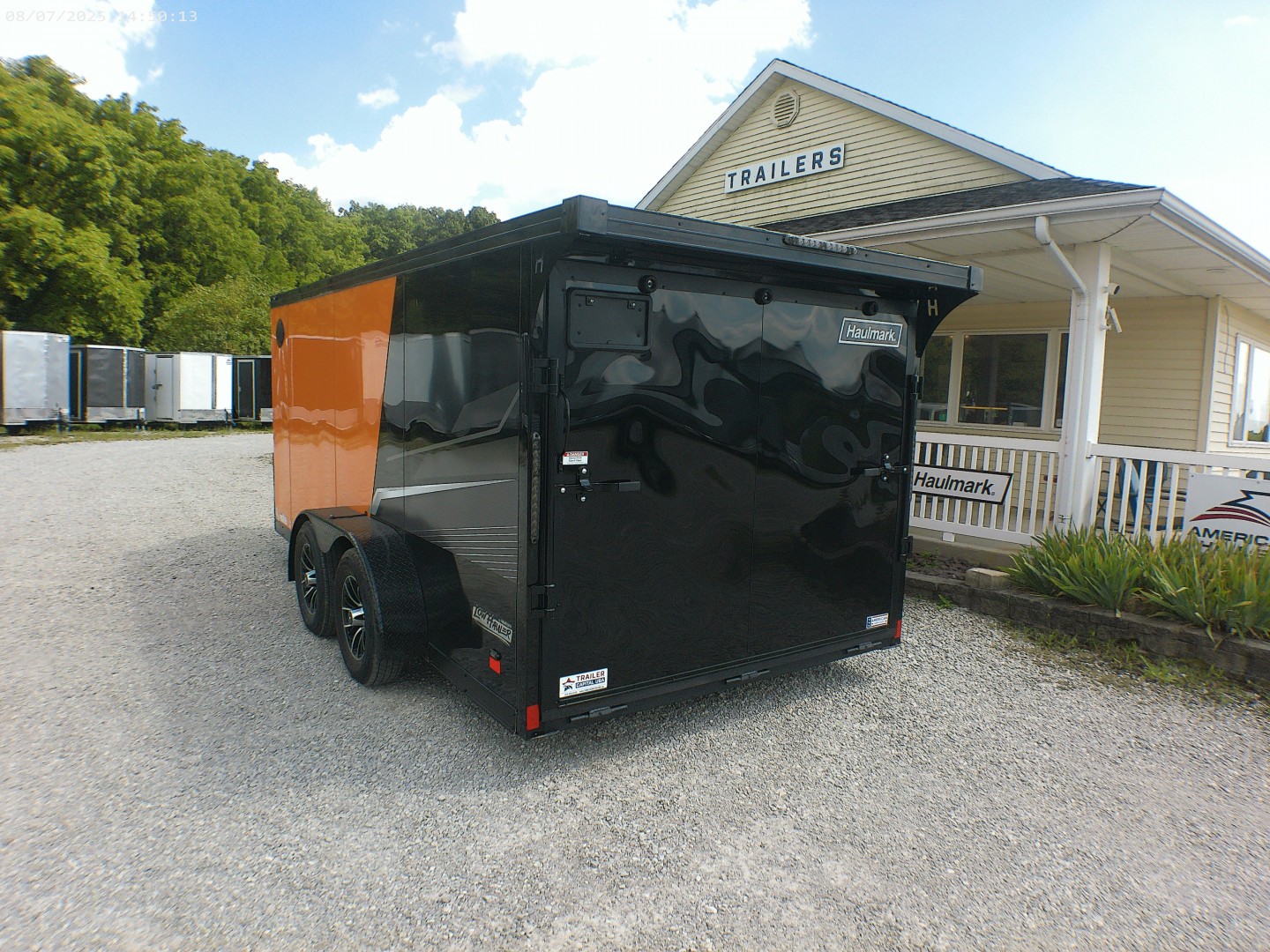 New 2026 Haulmark Low Hauler 7x14 Motorcycle Trailer