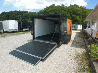 New 2026 Haulmark Low Hauler 7x14 Motorcycle Trailer