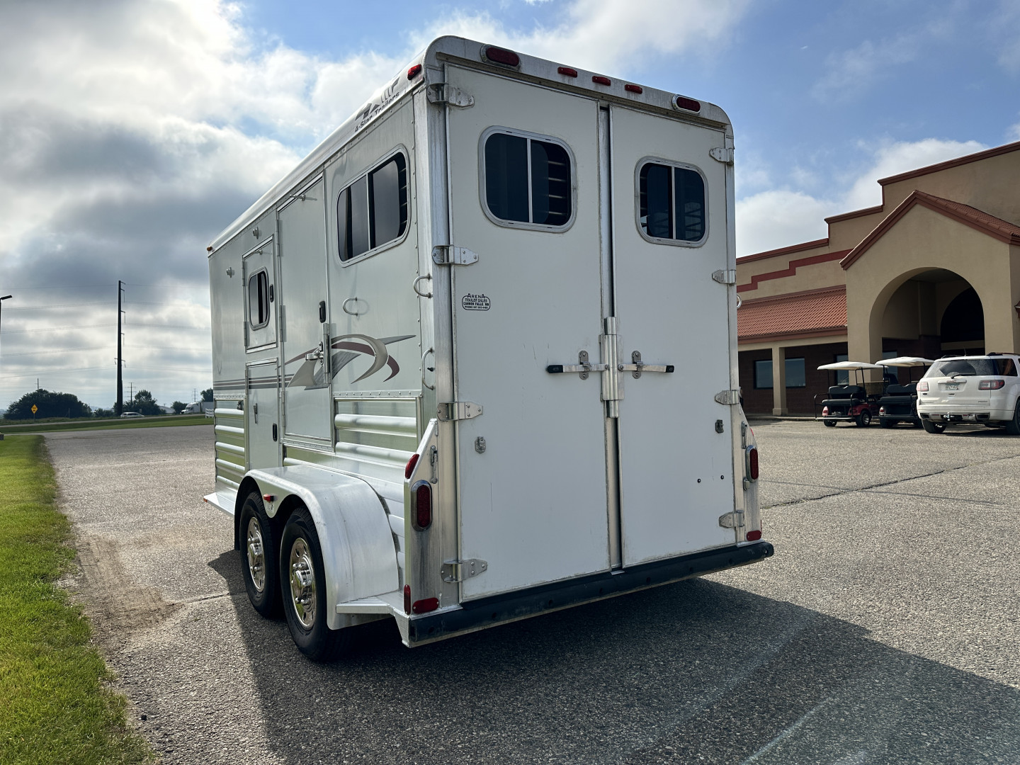 Used 2006 4-Star Trailers 2H BP Str. Load w/ Mangers Horse Trailer
