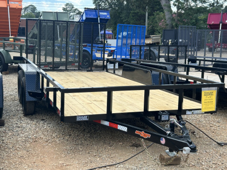 New 2026 Down 2 Earth Trailers 7x16 7k Utility Trailer