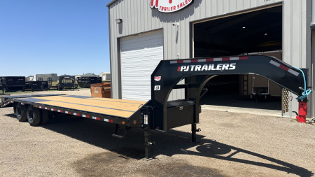 2026 PJ 102"x30' GN Low-Pro Flatbed w/ Duals - LD