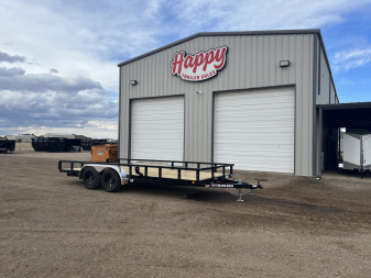2026 PJ 83"x18' Tandem Axle Utility Trailer - UL