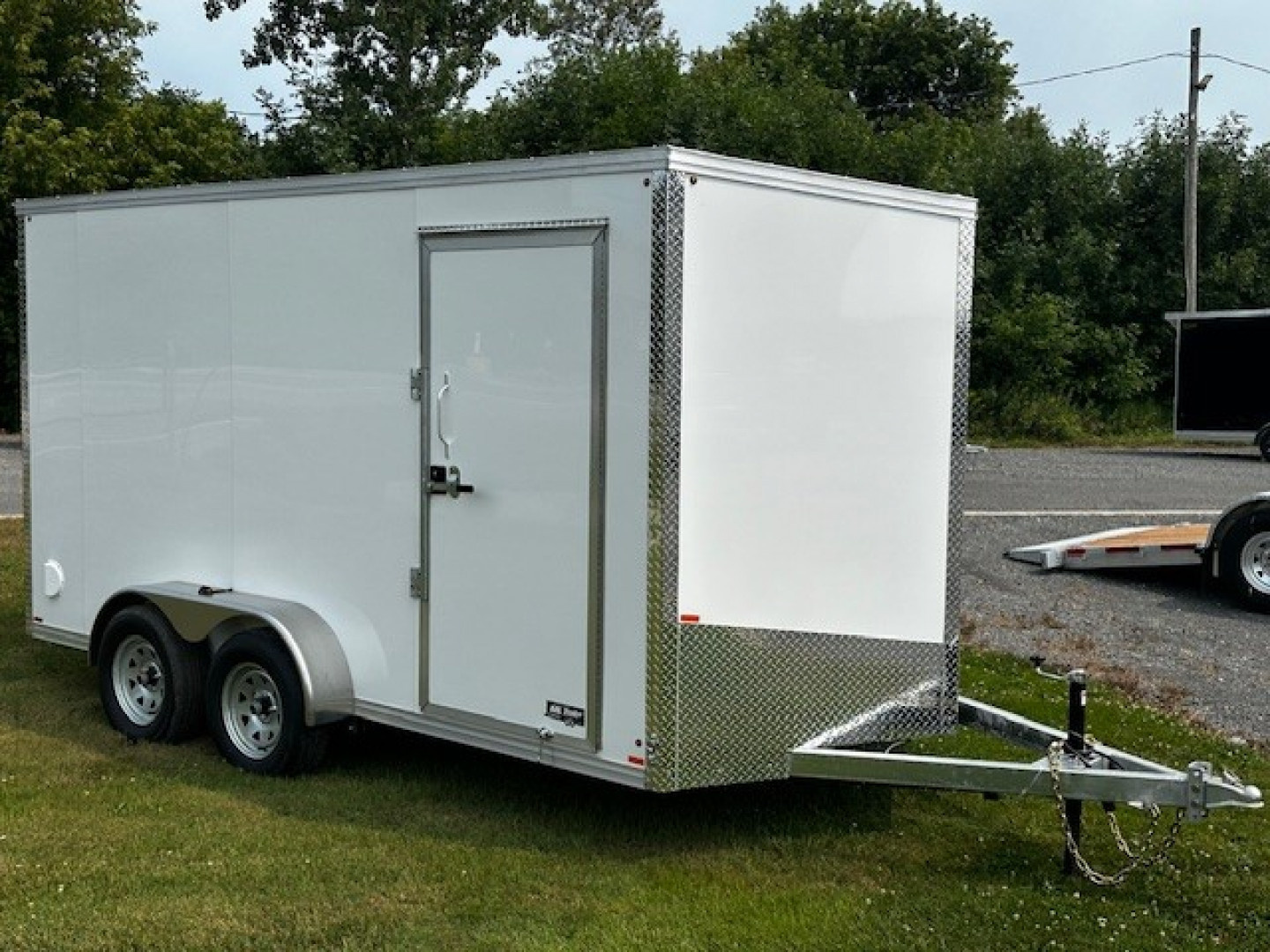 New 2026 ML Trailers Galvanized 7'X14' Cargo / Enclosed Trailer
