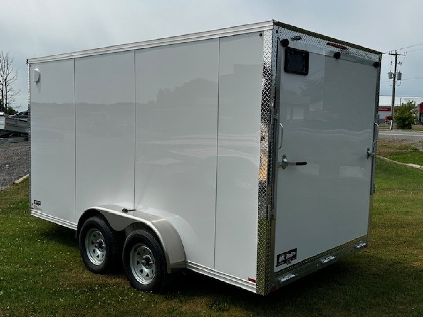 New 2026 ML Trailers Galvanized 7'X14' Cargo / Enclosed Trailer