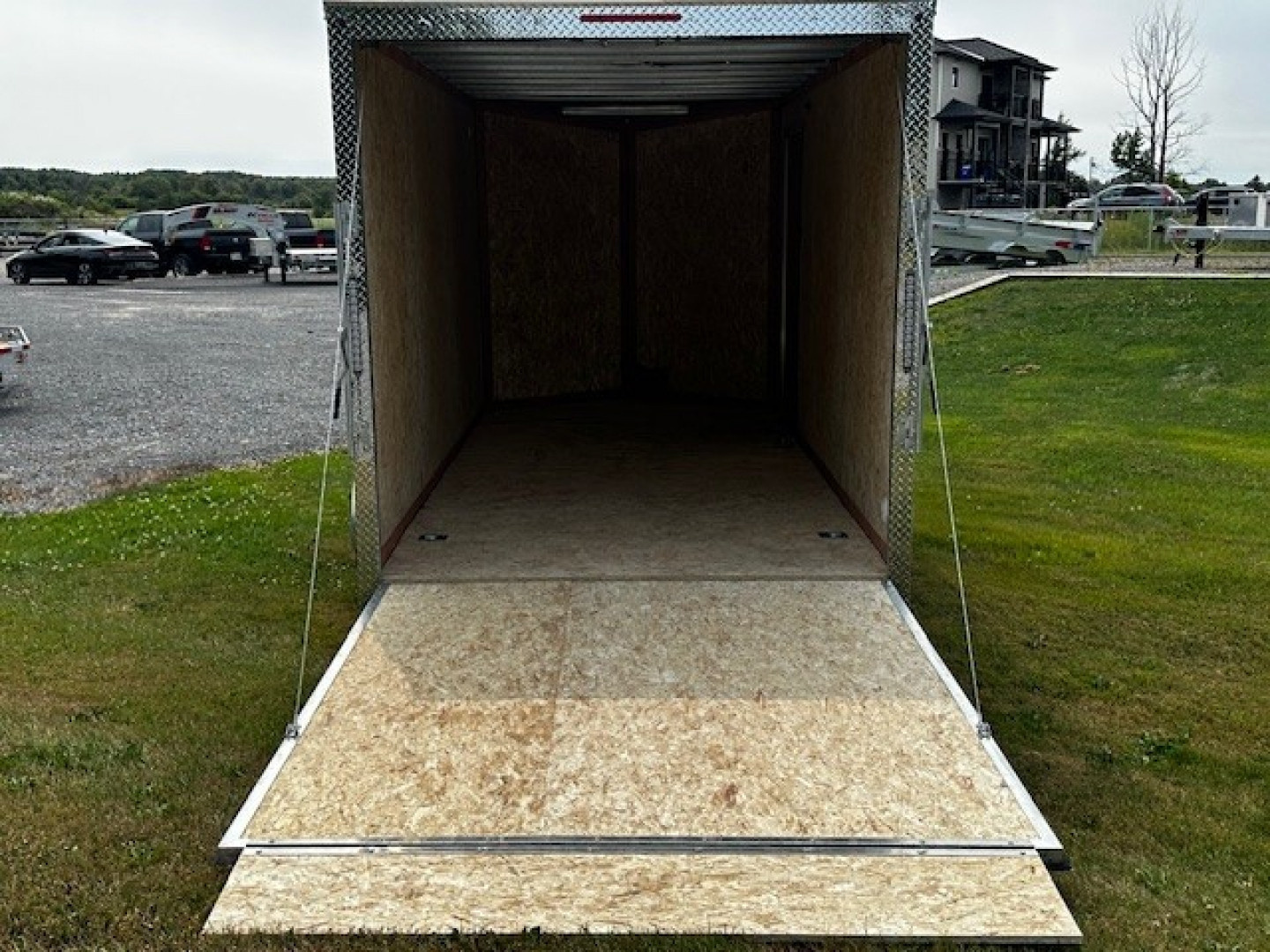 New 2026 ML Trailers Galvanized 7'X14' Cargo / Enclosed Trailer