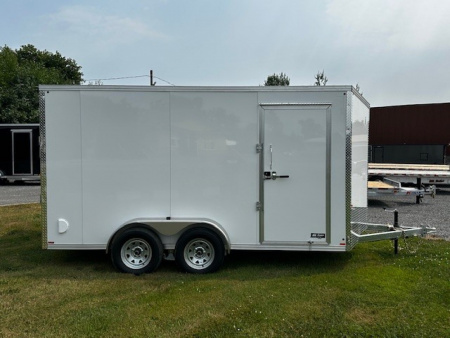 New 2026 ML Trailers Galvanized 7'X14' Cargo / Enclosed Trailer