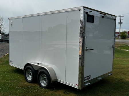 New 2026 ML Trailers Galvanized 7'X14' Cargo / Enclosed Trailer