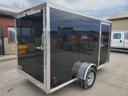 New 2026 ML Trailers Galvanized 6'x12' Cargo / Enclosed Trailer