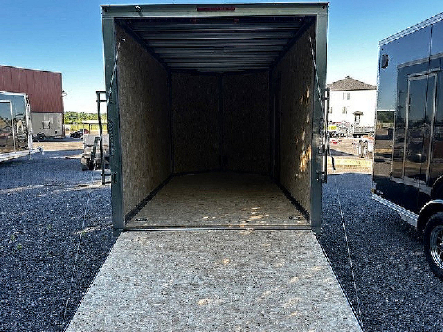 New 2025 Canadian Made 7'X12' Cargo / Enclosed Trailer