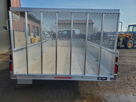 New 2026 Canadian Made All Aluminum 7'x14' Landscape/Utility Trailer