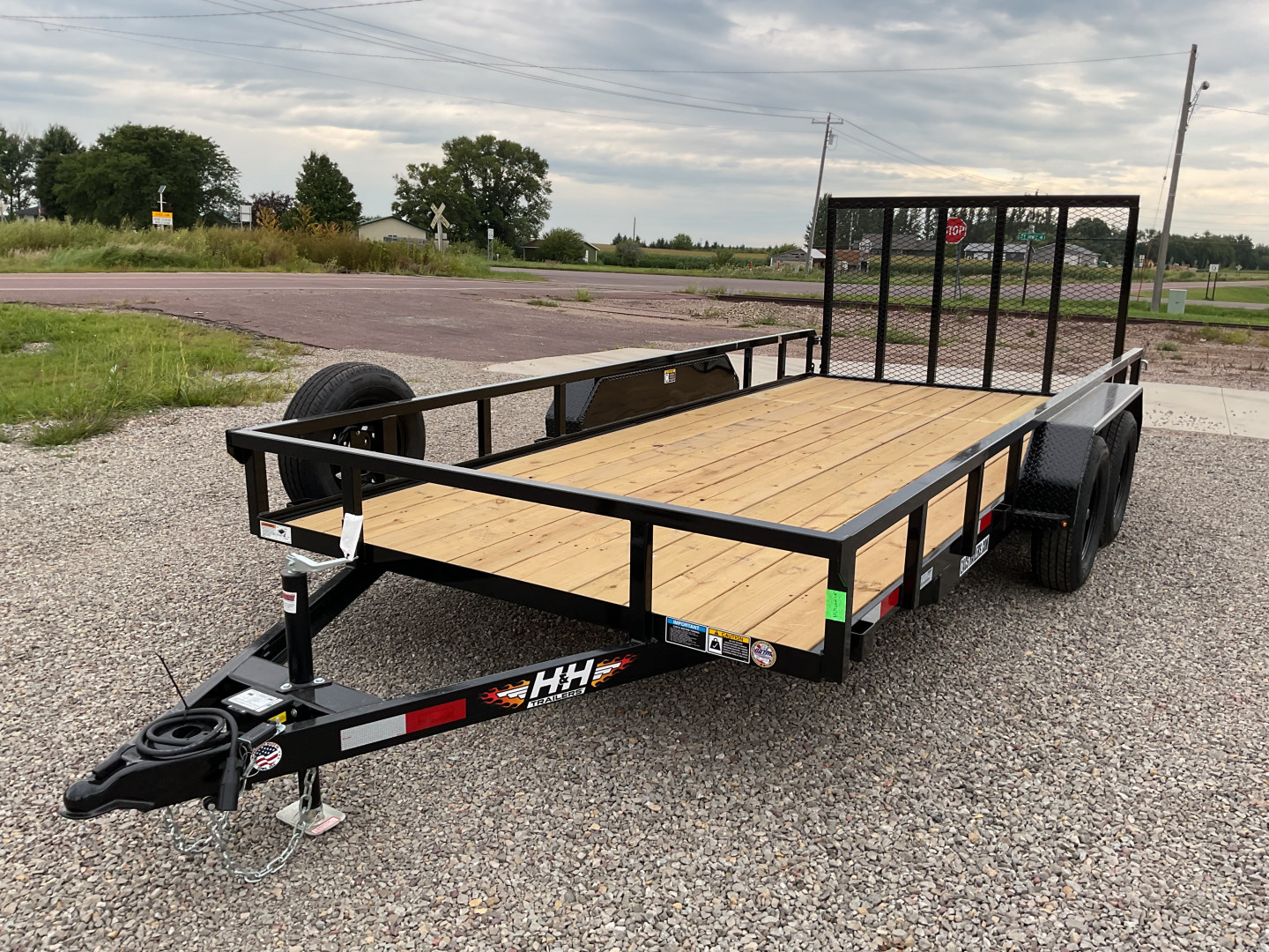 New 2026 H&H Trailers H8216TRS-070 Landscape Trailer