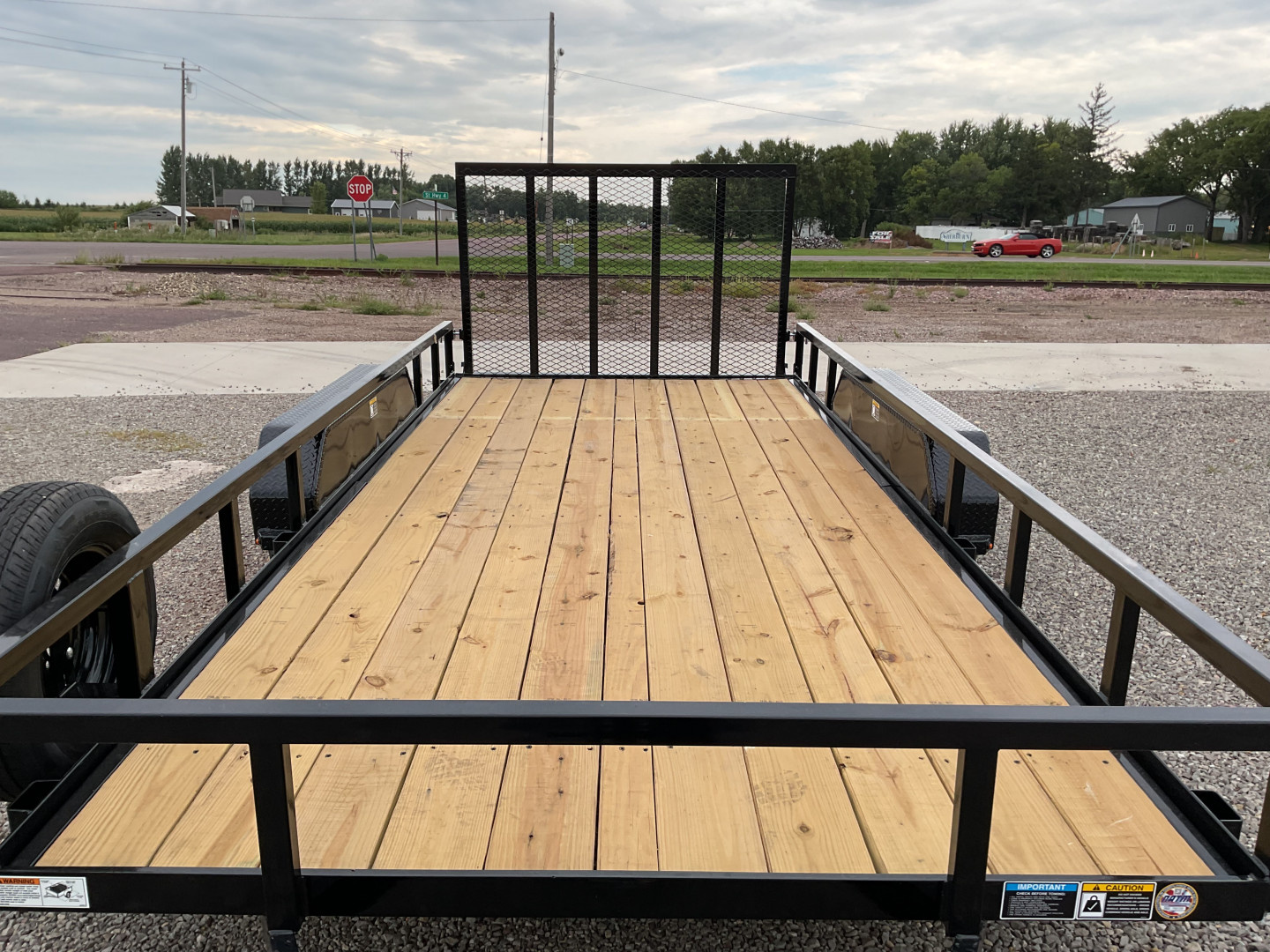 New 2026 H&H Trailers H8216TRS-070 Landscape Trailer