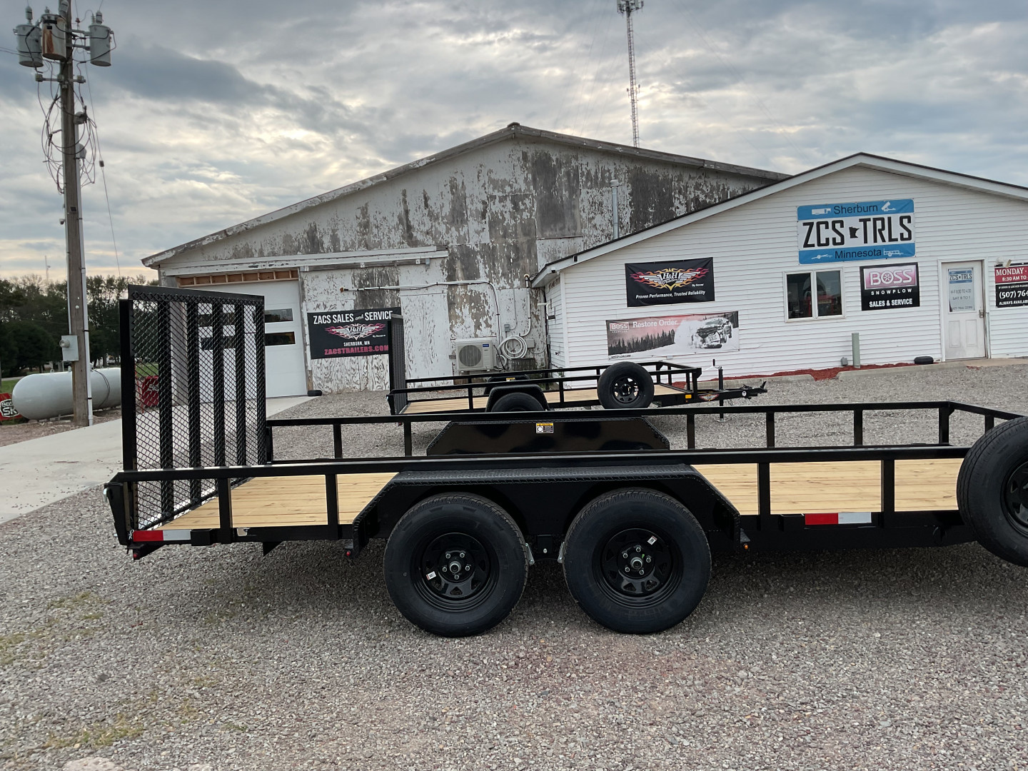 New 2026 H&H Trailers H8216TRS-070 Landscape Trailer
