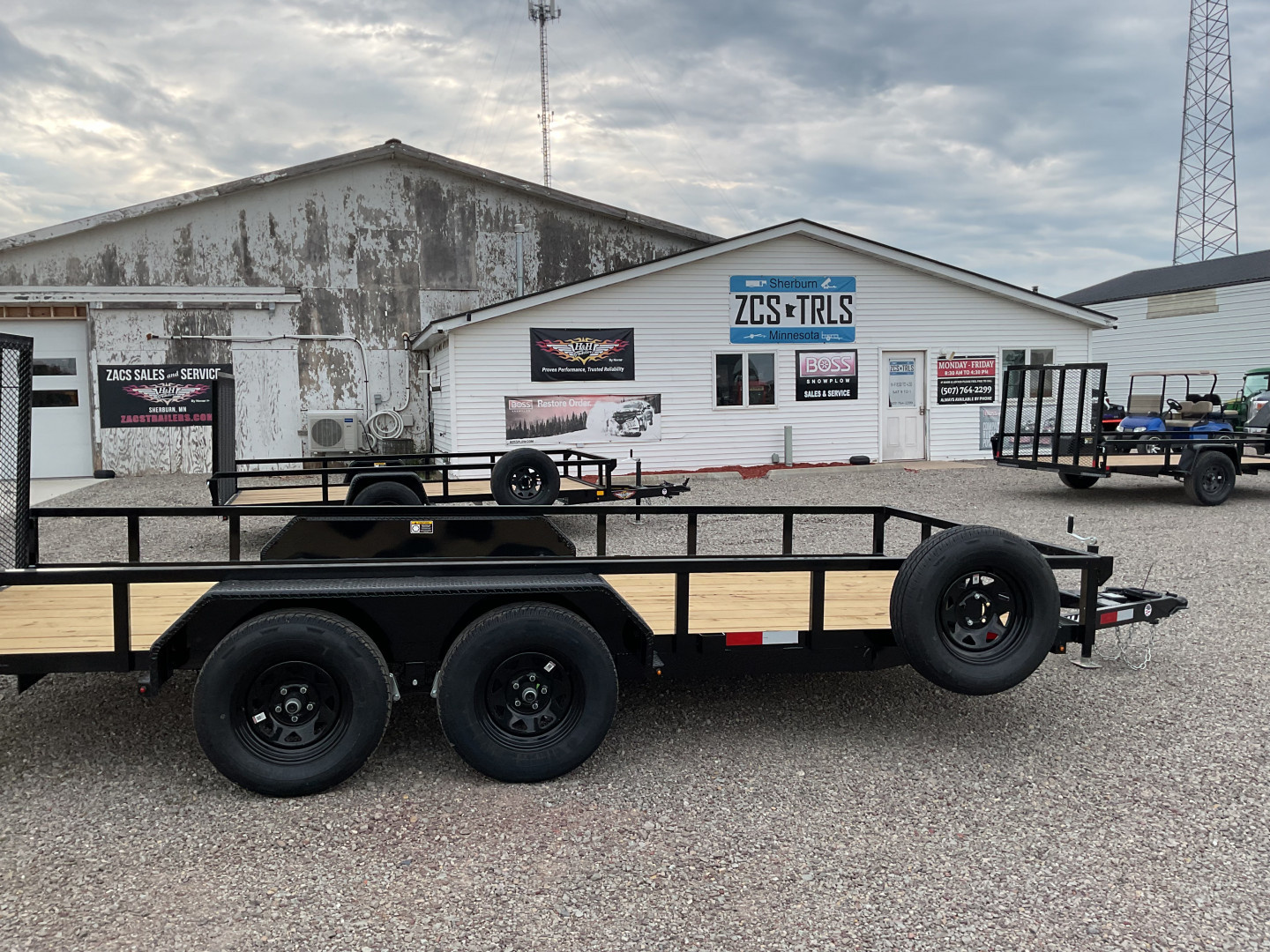 New 2026 H&H Trailers H8216TRS-070 Landscape Trailer