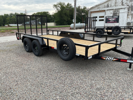 New 2026 H&H Trailers H8216TRS-070 Landscape Trailer