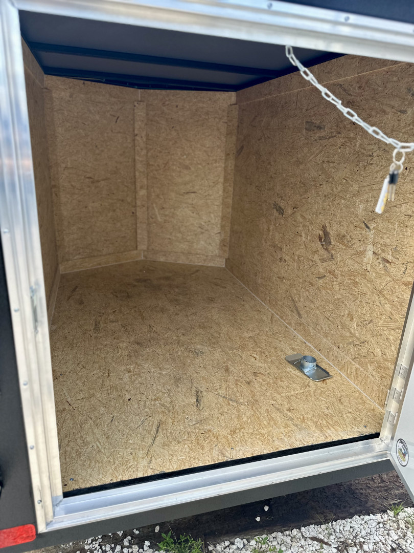 New 2026 Covered Wagon Trailers 4X6 SA W/SWING DOOR Cargo / Enclosed Trailer