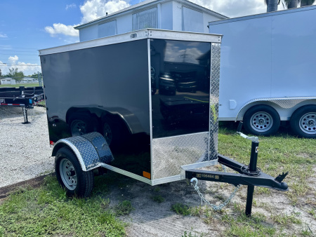 New 2026 Covered Wagon Trailers 4X6 SA W/SWING DOOR Cargo / Enclosed Trailer
