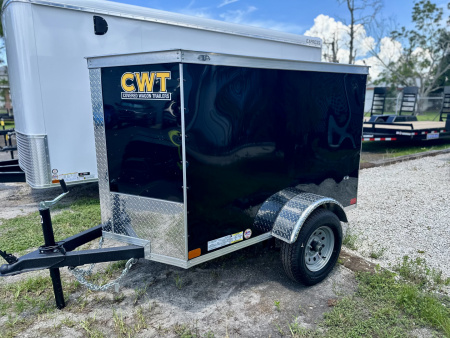 New 2026 Covered Wagon Trailers 4X6 SA W/SWING DOOR Cargo / Enclosed Trailer