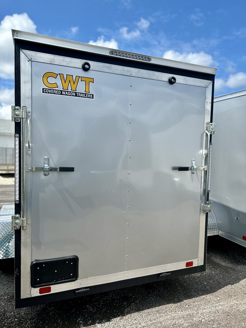 New 2025 Covered Wagon Trailers 6X12 SA WITH SIDE AND RAMP DOOR Cargo / Enclosed Trailer