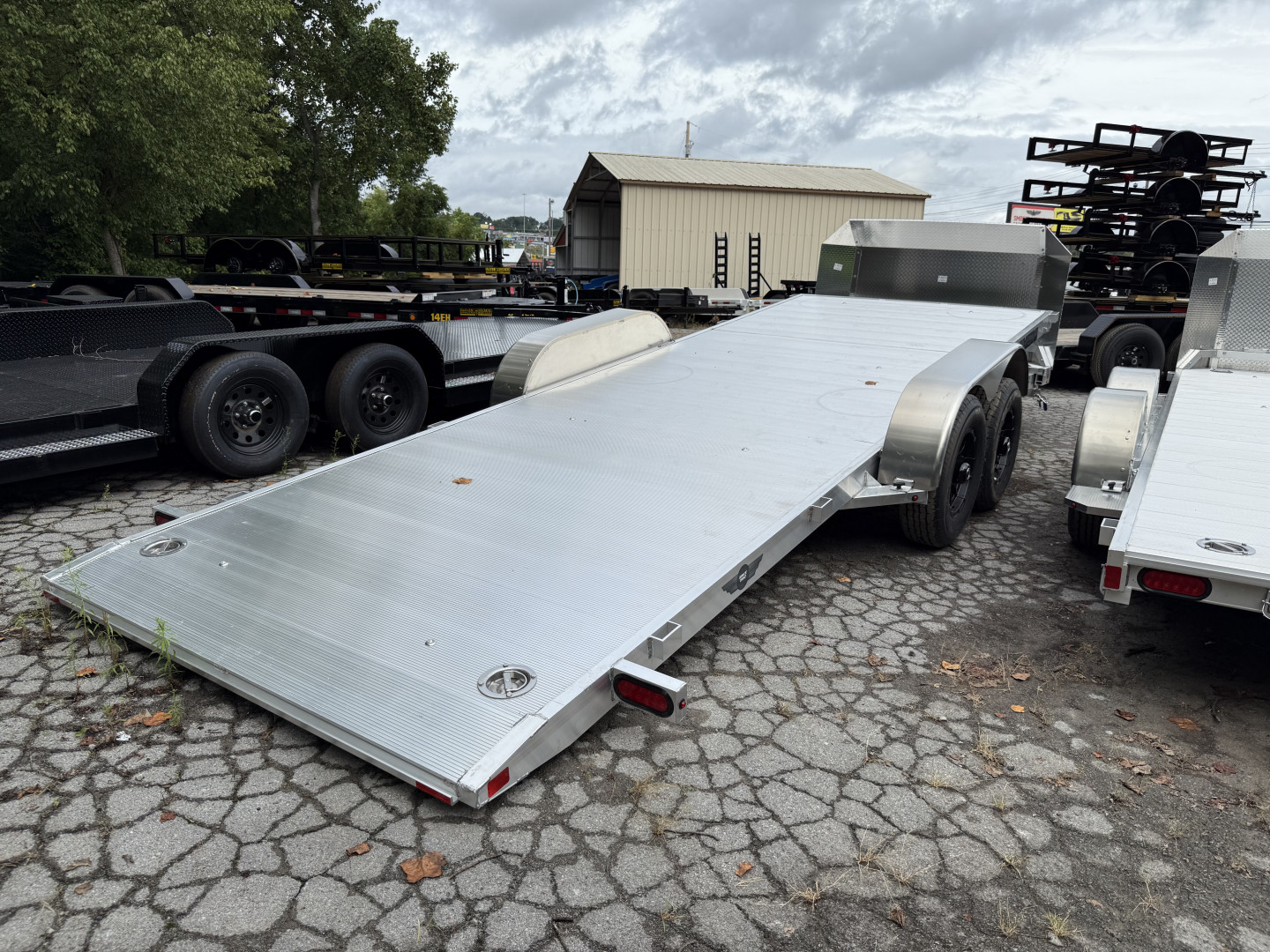 New 2026 Aluma 8220H-ANV-TILT-TA-EL (ANNIVERSARY) Car Hauler